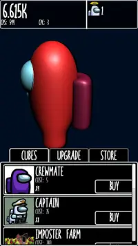 Idle Imposter - Among Us Clicker Screen Shot 3