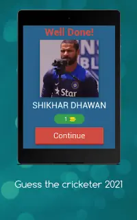 Guess the cricketer - New Cricket Quiz 2021 Screen Shot 7