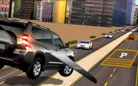 फ्लाइंग कार गेम - प्राडो कार पार्किंग गेम्स 3 डी Screen Shot 7