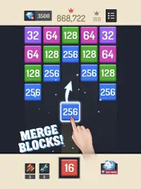 Merge Block - 2048 головоломок Screen Shot 6