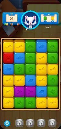 Pop Blocks Puzzle Game Screen Shot 2