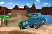 simulateur de camion à ordures 2017: dump driver Screen Shot 4