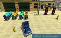 Oil Tanker Truck Transporter Driver: Cargo Sim 3D Screen Shot 8
