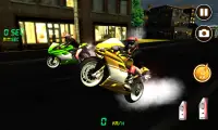 Motor Biker City Driving Screen Shot 2