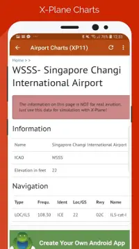 Flight Simulator Companion - ILS & Airport Charts Screen Shot 1