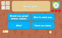 Spanish English Learning Game Screen Shot 2