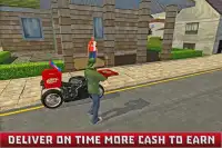 Moto Pizza Delivery Boy 3D Screen Shot 9