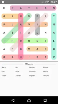 Word Search puzzles Screen Shot 2