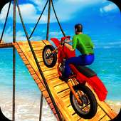 Impossible Bike track 3D Stunts