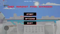 Chef Against Food Invasion Screen Shot 0