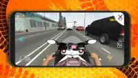 moto racing rider 3d: jeu de moto de course Screen Shot 2
