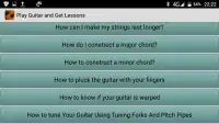 Play Guitar and Get Lessons Screen Shot 6