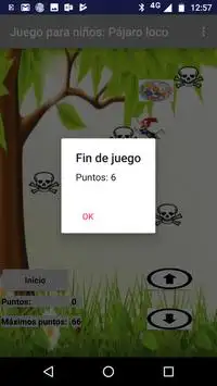 Juego para niños: Pájaro loco Screen Shot 3