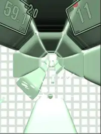 Inside tunnel Ball Twist Game Screen Shot 2