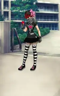 Emo Girl Dress Up Games Screen Shot 2
