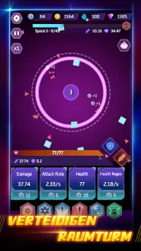 Space Tower - Galaxy Tower TD Screen Shot 0