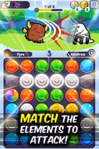 Pico Pets Puzzle Monsters Game Screen Shot 0