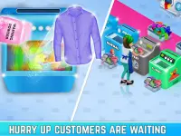 Laundry Shop Washing Game Screen Shot 3