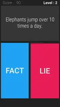 Fact Or Not : The Impossible Fact Quiz Screen Shot 4