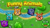 Save Funny Animals - Marble Shooter Match 3 game. Screen Shot 0