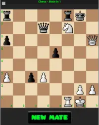 Chess Puzzles - Mate in 1 Screen Shot 1