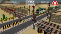 RailRoad Crossing 3D 🚅 Train Simulator Game Screen Shot 15
