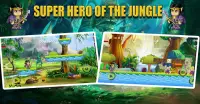 super hero of the jungle world Screen Shot 0