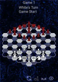 Hexagonal Chess Pass and Play Screen Shot 0