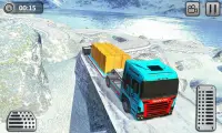 Transport routier de camion d'or de montée Screen Shot 1