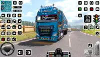 Cargo Truck Simulator ออฟไลน์ Screen Shot 4