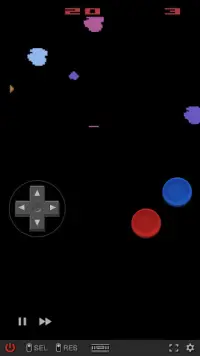 Jogo Atari Asteroids Screen Shot 0