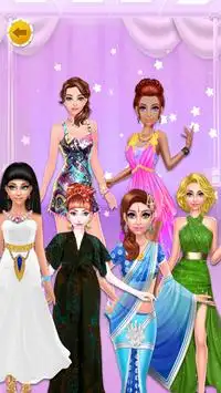 dress up games indian  and make up game for girls Screen Shot 3