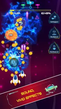 Meteorite Shooter : Protect The Sky Screen Shot 4