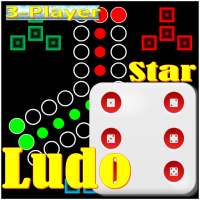 Free 3-Player Star Ludo: Mensch ärgere Dich nicht!