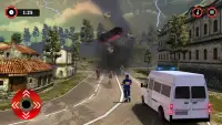 Hurricane Rescue Simulator 2018 -Ambulance redding Screen Shot 0