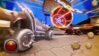 Rocket Car Ball Race Arena: Car Soccer League Screen Shot 0