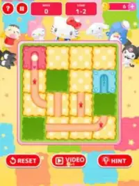 Hello Kitty tile puzzle Screen Shot 4