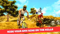BMX Bike Racer- Cycle games Screen Shot 1