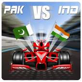 Pak vs India Car Racing