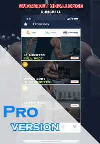 Gym Workout - Fitness & Bodybuilding, Home Workout Screen Shot 2