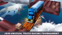 Impossible Truck Sky Driving Screen Shot 0