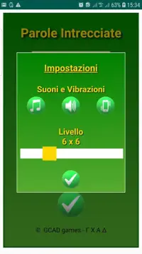 Parole Intrecciate - Italian Word Search Game Screen Shot 1
