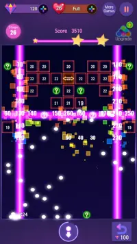 Neon Bricks Master Screen Shot 7