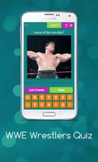 WWE Wrestlers Quiz Screen Shot 3