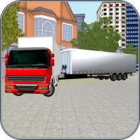 грузовой грузовик Водитель 3D
