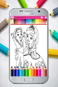 the coloring book dolls magical Screen Shot 3