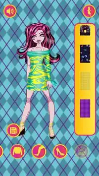 Dress Up Beauty Salon Monster High for Girls Screen Shot 1