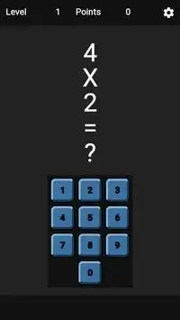 Multiplication Game Screen Shot 0