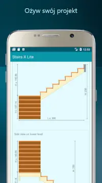 Schody-X Lite - Kalkulator Screen Shot 2