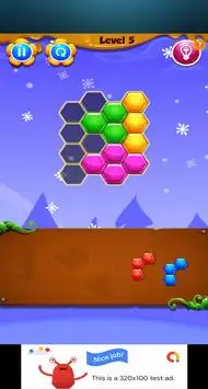 Hexagon Block Puzzle Screen Shot 1